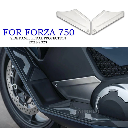 For Forza Accessories Motorcycle Guard Plate For Forza 750 Front Foot Pad Side Protection Panel Cover Body Protection Plate Kit