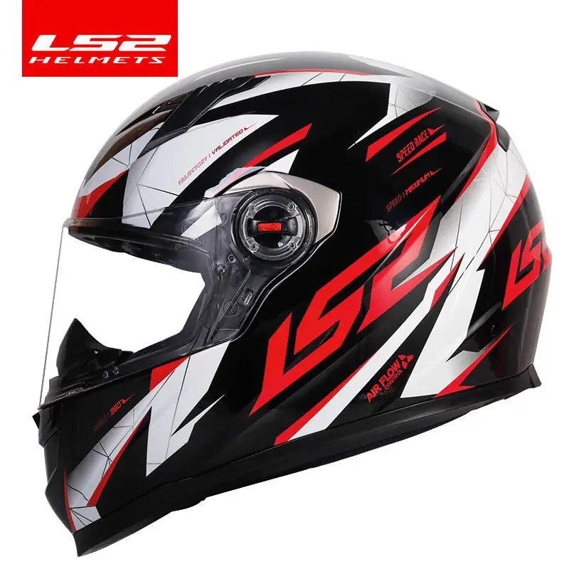 Capacete LS2 Full Face Motorcycle Helmet ls2 ff358 motocross racing helmets ECE Certification casco moto casque