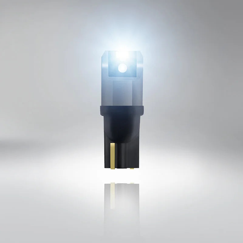 OSRAM LED T10 6000K W5W 194 LEDriving SL Advance 6000K White Car Reading Bulbs Door Lamps Interior Light 12V 1.5W 2980CW, Pair