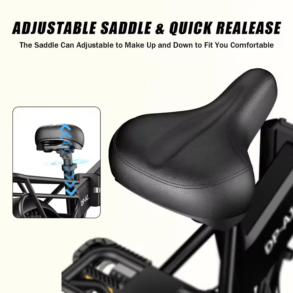 IDOTATA Ebike A2 Electric Bike 750W Motor 48V 20AH Lithium Battery Electric Bicycle Folding 20Inch Fire Tire Adult MTB E-bike