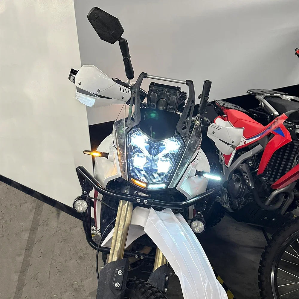 Motorcycle LED Headlight For YAMAHA Tenere 700 Rally World Raid XTZ700 T7 Head Lights Assembly Lamp Integrated Turn Signal E24