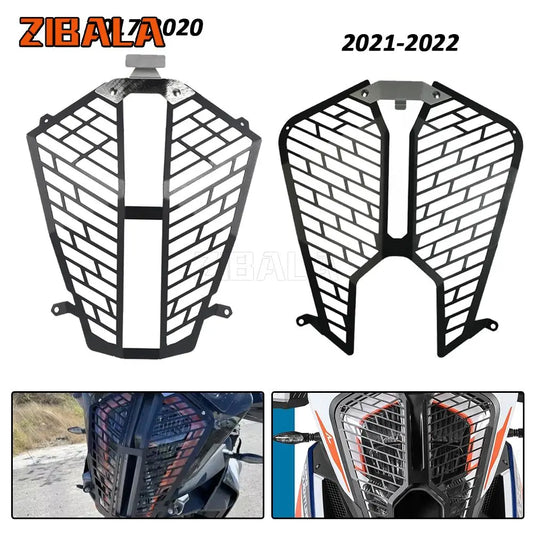 For KTM 1290 SUPER ADVENTURE S/R 2017-2022 2021 Super ADV 1290 S R Motorcycle Headlight Grill Guard Protection Cover Protector
