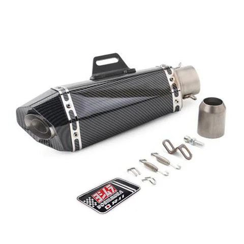 51mm Motorcycle For Honda DREAMWING XL750 Transalp Exhaust Muffler Yoshimura FZ1 R6 R15 R3 ZX6R ZX10R Z900 1000 CBR1000 GSXR1000