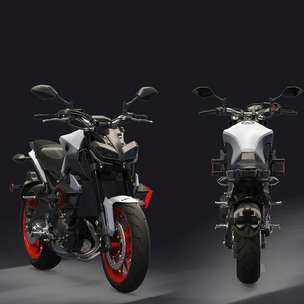 NEW Motorcycle Parts Side Downforce Naked Spoilers Fixed Winglet Fairing Wing For Yamaha MT-09 MT09 MT 09 SP 2017 2018 2019 2020