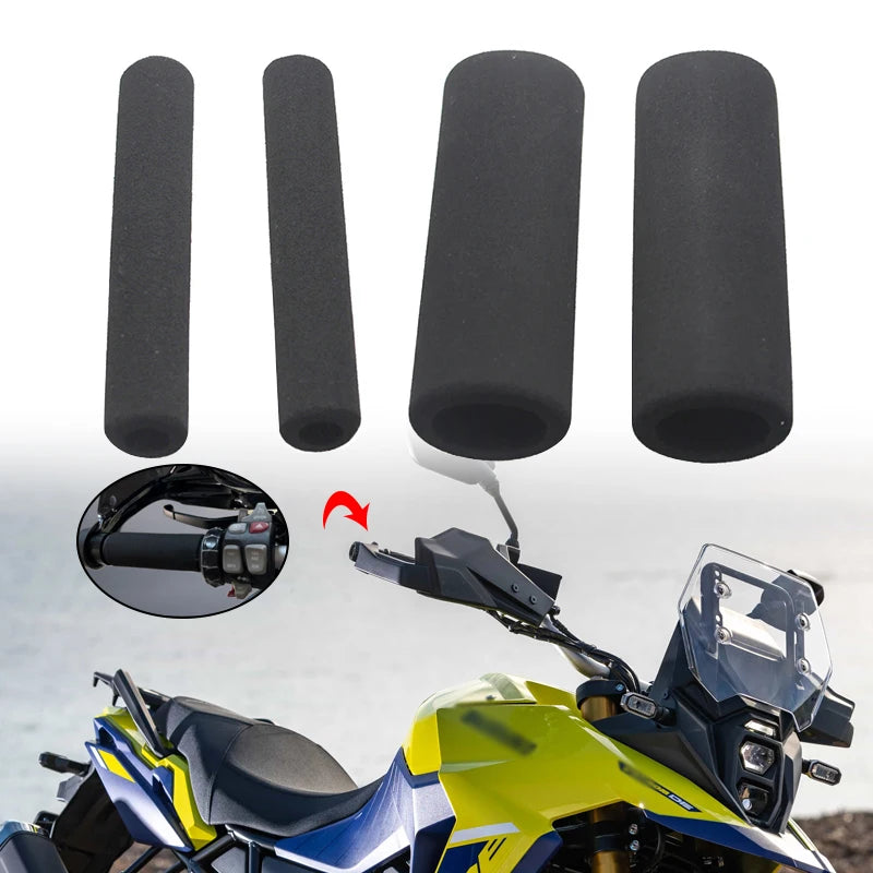 VStrom 800DE Motorcycle Anti Vibration Handle Bar Foam Comfort Slip Over Grips For Suzuki V-STROM 800 DE 2022 2023 2024