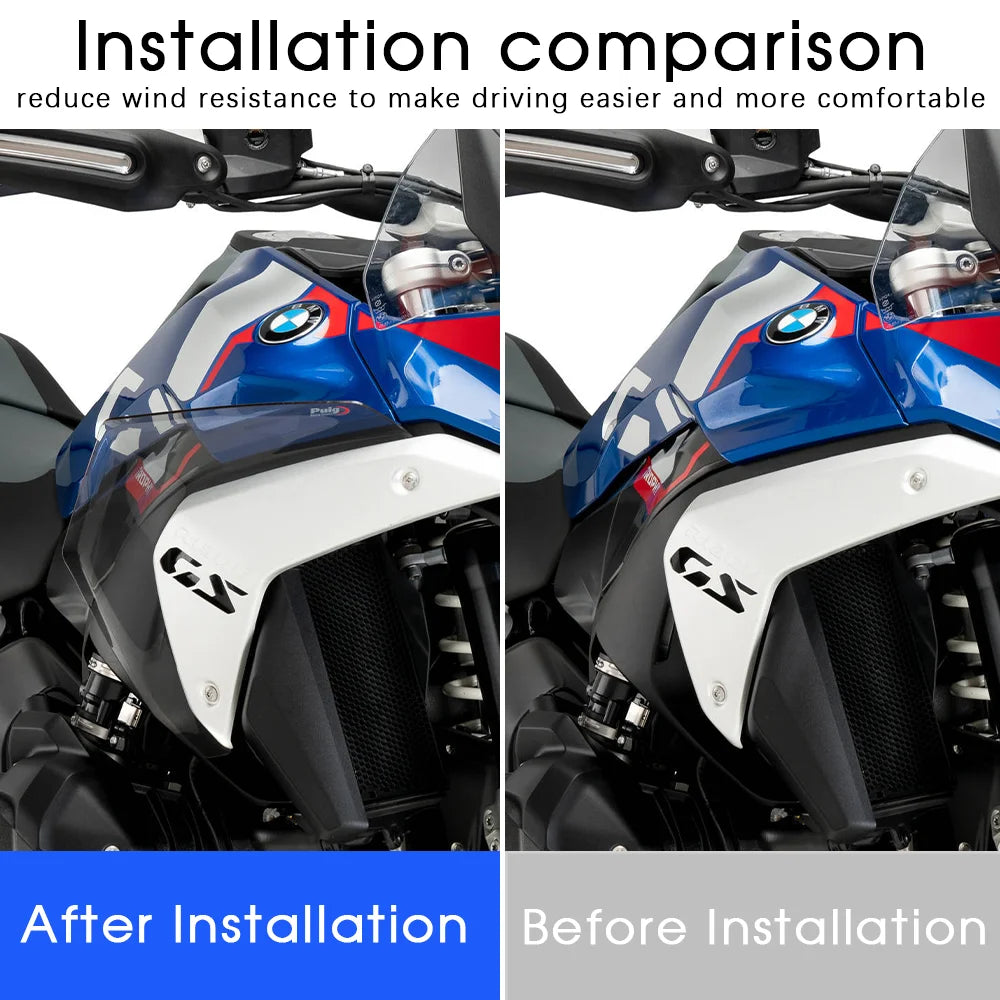 for BMW R1300GS Leg Air Deflectors R 1300 GS Accessories Motorcycles Lower Wind Deflector r1300gs GS1300 Side Spoilers R1300 GS
