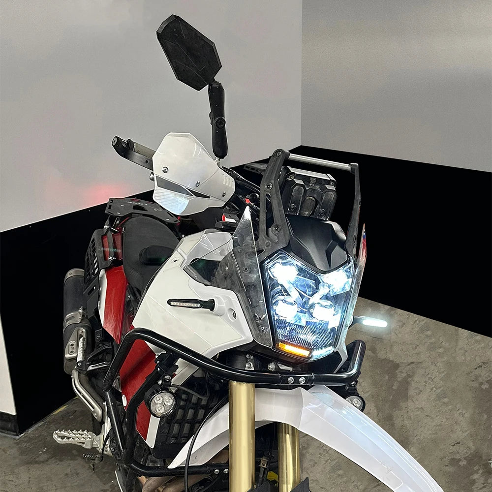 Motorcycle LED Headlight For YAMAHA Tenere 700 Rally World Raid XTZ700 T7 Head Lights Assembly Lamp Integrated Turn Signal E24