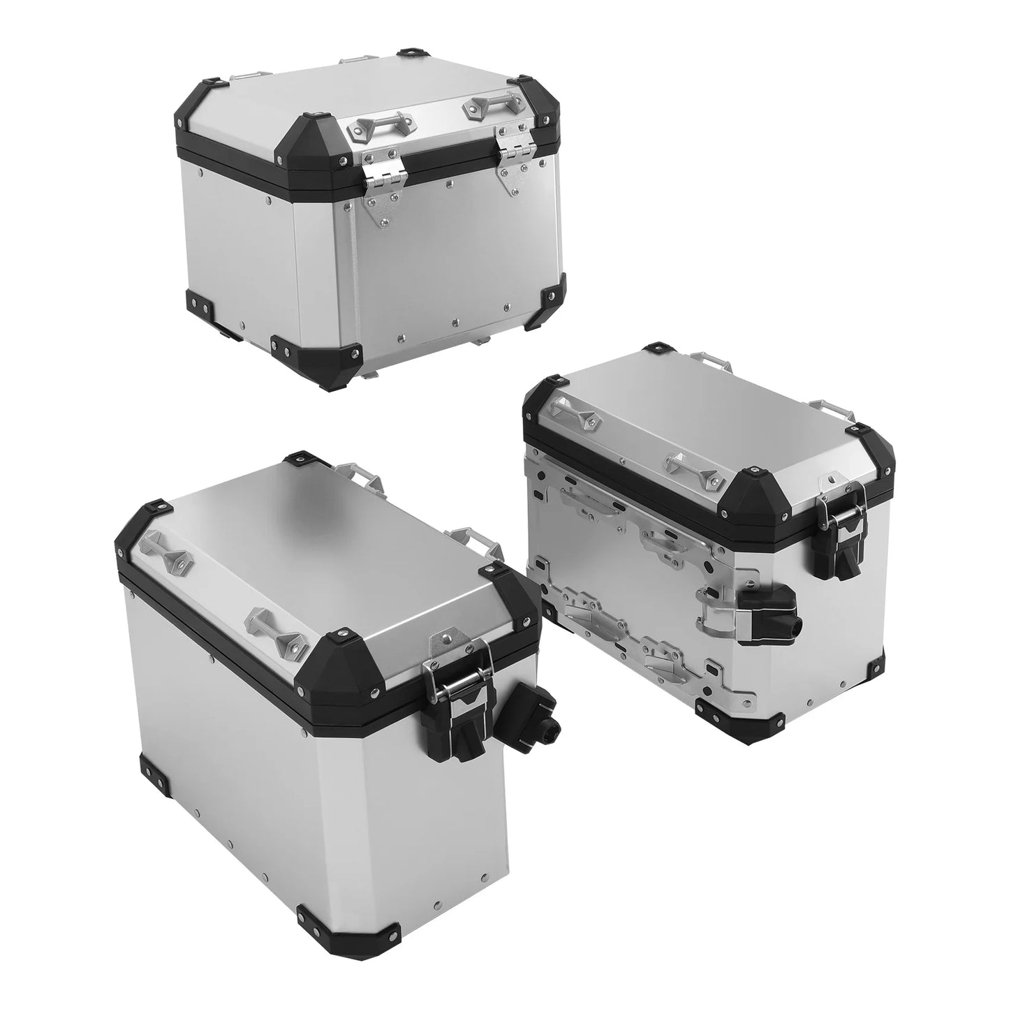Trunk Saddlebags Pannier Side Case Luggage Bag Fit For BMW R1200GS 2013-2018 R1250GS 2019-2024 F850GS 2017-2022 F900GS 2023-2025