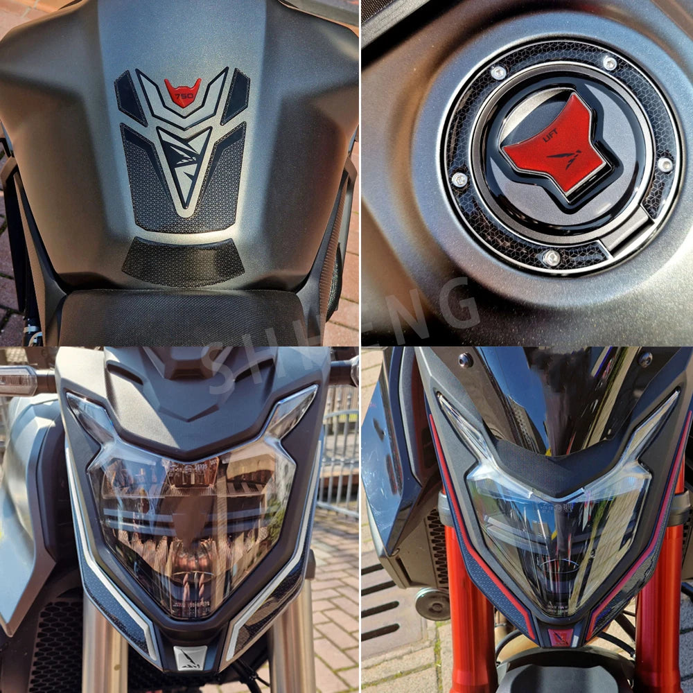 2023 cb750 hornet Motorcycle accessories 3D Epoxy Resin Sticker Protection Kit For Honda CB750 CB 750 Hornet 2023