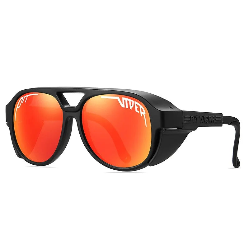 UV400 Sunglasses Men Women Pit Viper Designer Steam Punk Eyewear Vintage Sun Glasses Retro Goggles Adult Steampunk