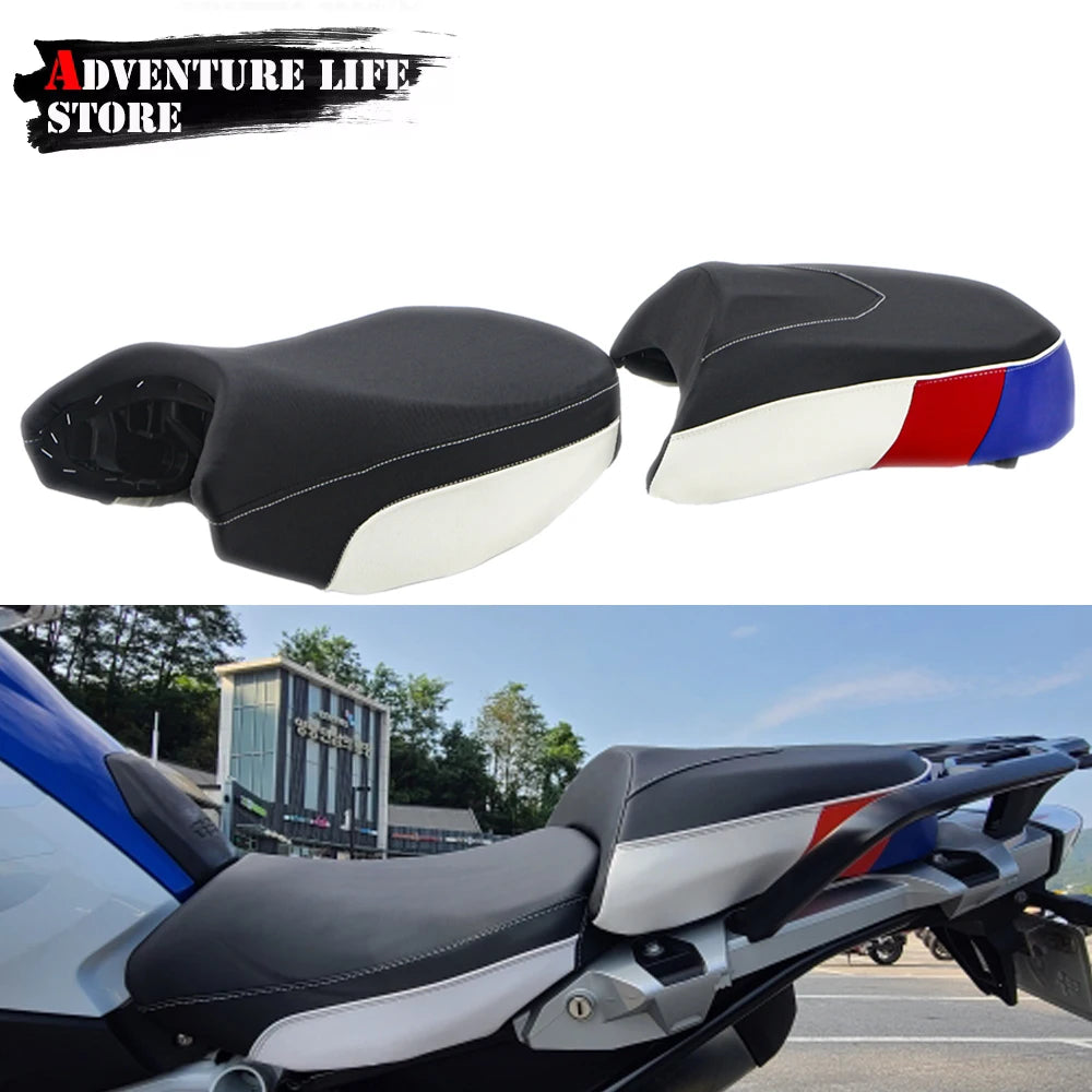Motorcycle Front Rear Seat Pillion Cushion For BMW R1200GS R1200 GS Adventure R1250GS R 1250GS GSA Passenger Saddle Seat Cover
