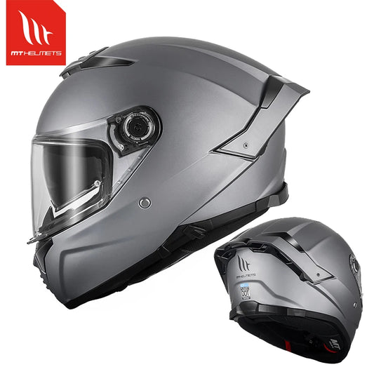MT Thunder SV 4 ECE 22.06 DOT Approved Full Face Helmets Motorcycle Double Lens Shield Scooter Helmen Men Capacete de Moto