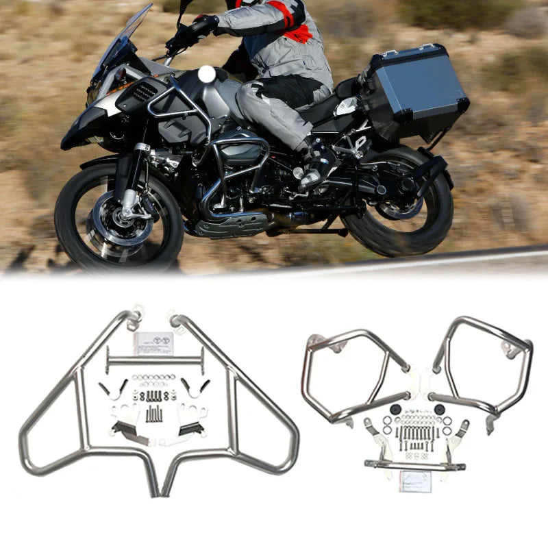 For BMW R1200GS LC R1200 GS R 1200GS R 1200 GS 2013-2019 2018 Motorcycle Crash Bar Bumper Highway Frame Protector Engine Guard