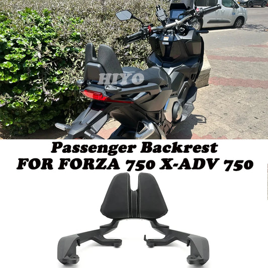 2024 XADV 750 Backrest Motorcycle Passenger Backrest For Honda X-ADV 750 Forza 750 NSS 750 NC 750 2021-2024 Accessories