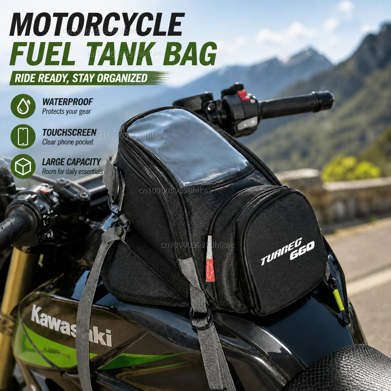 NEW Universal Magnetic Fuel Tank Bag Motorcycle Phone Navigation Pack For Aprilia Tuareg 660 Tuareg660