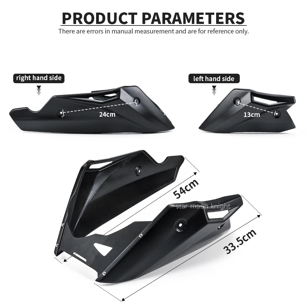 Motorcycle Accessories Belly pan Bellypan Lower Engine Chassis Spoiler Fairing For Honda CB750 Hornet CB 750 2023-