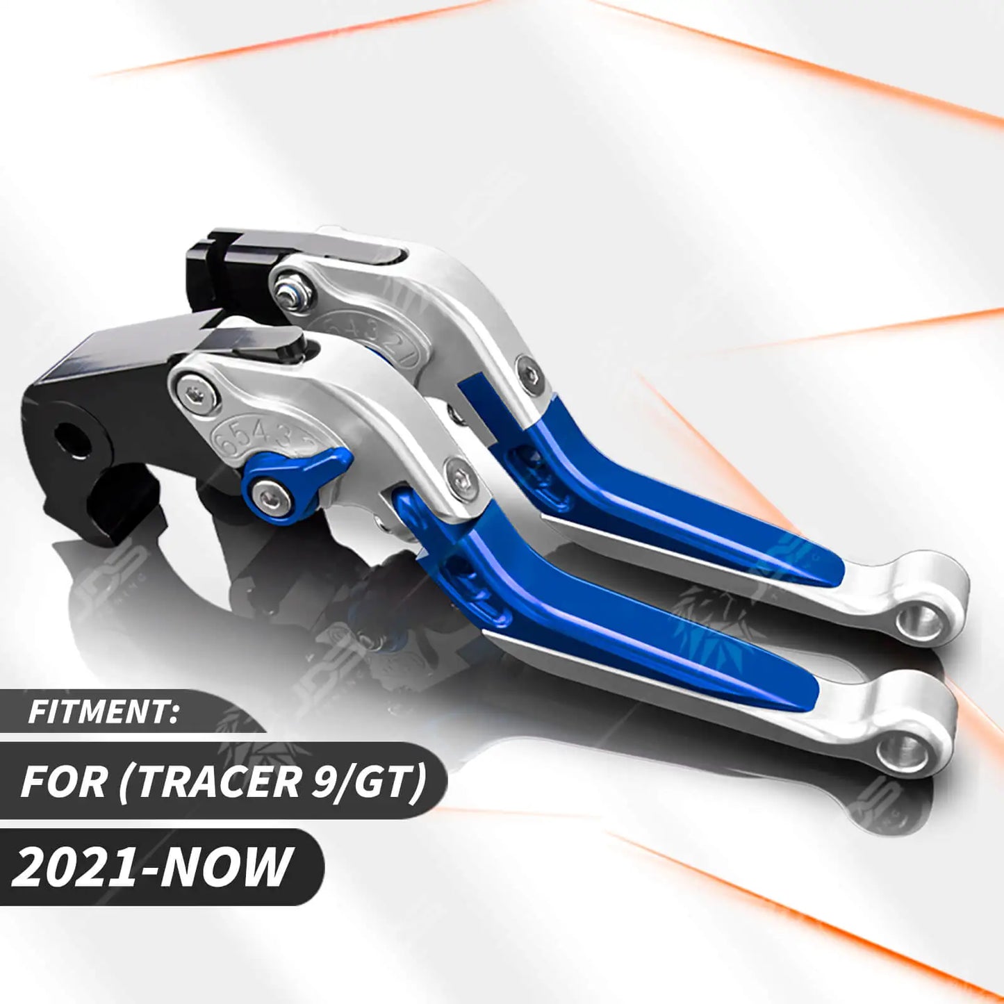 For Yamaha Tracer 9/Tracer 9 GT Clutch Lever Brake Lever Set Adjustable Folding Handle Levers Motorcycle Accessories Parts