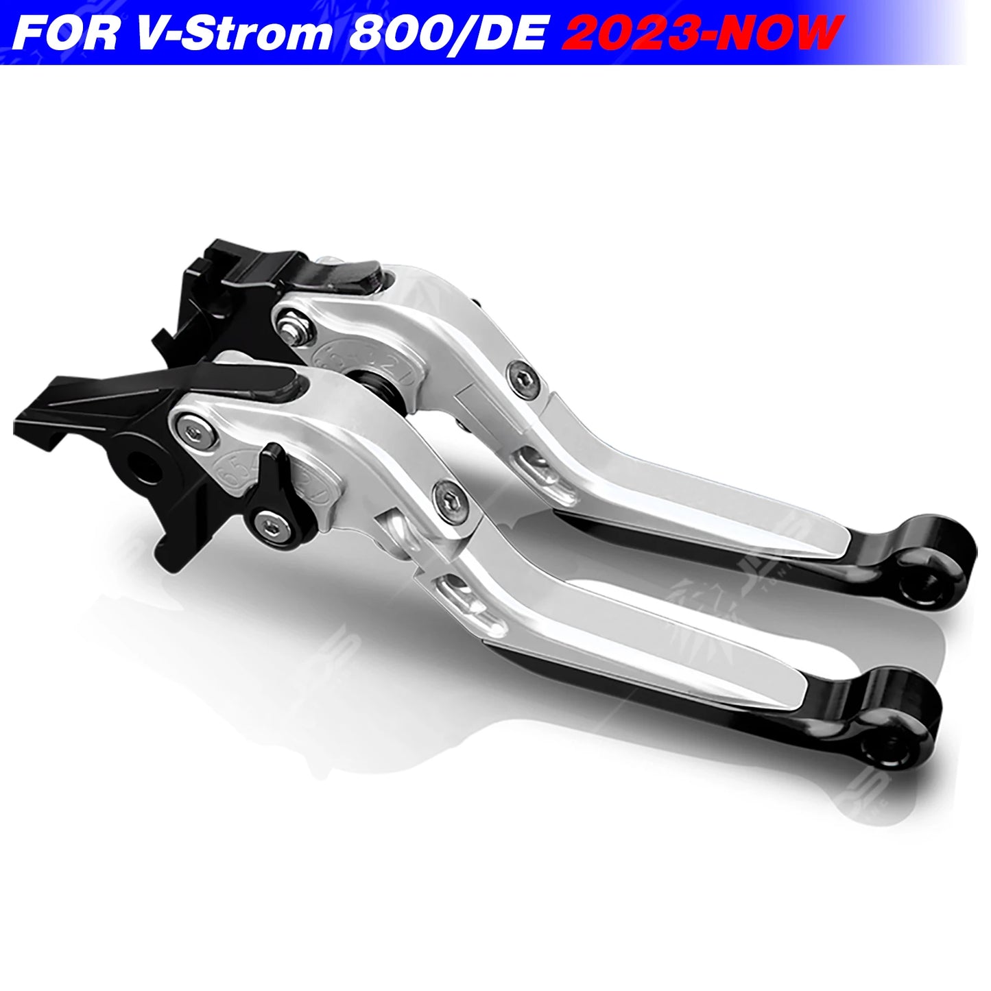 For Suzuki V-STROM 800/800DE Clutch Lever Brake Lever Set Foldable Adjustable Handle Levers Motorcycle Accessories Parts