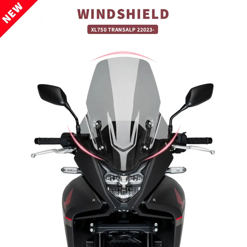 For Honda XL750 TRANSALP XL 750 Transalp 2023 2024 Windshield Motorcycle 3 Color Wind Deflector Windshield Fairing