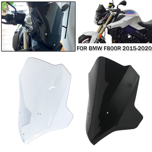 Motorcycle Sport Windshield Fairing Windscreen Baffle Wind Airflow Deflectors For BMW F800R F800 R 2015 2016 2017 2018 2019 2020