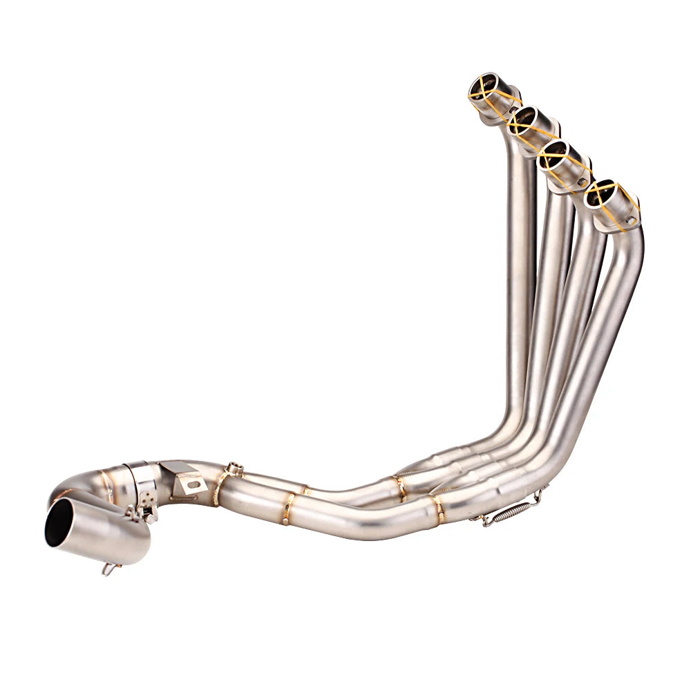 CBR650F CBR650 CB650F Motorcycle Exhaust Slip-On Front Link Pipe Escape Moto Full System Moveable Connect For Honda CBR 650R 650