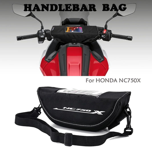 For Honda NC750X NC750 NC 750 X Modern Waterproof Motorcycle Handlebar Travel Navigation Bag