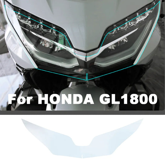 For Honda Gold Wing 1800 GL1800 Motorcycle Accessiores Headlight Cover Protective Film Protective Film GL1800B F6B 2018-2023