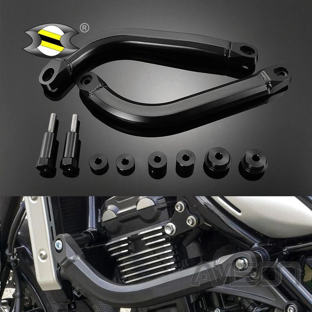 For Z900RS Cafe Accessories Engine Guard Frame Slider Crash Bars Pad Protector Bumper Protector Stunt Cage Protection 2018-2022