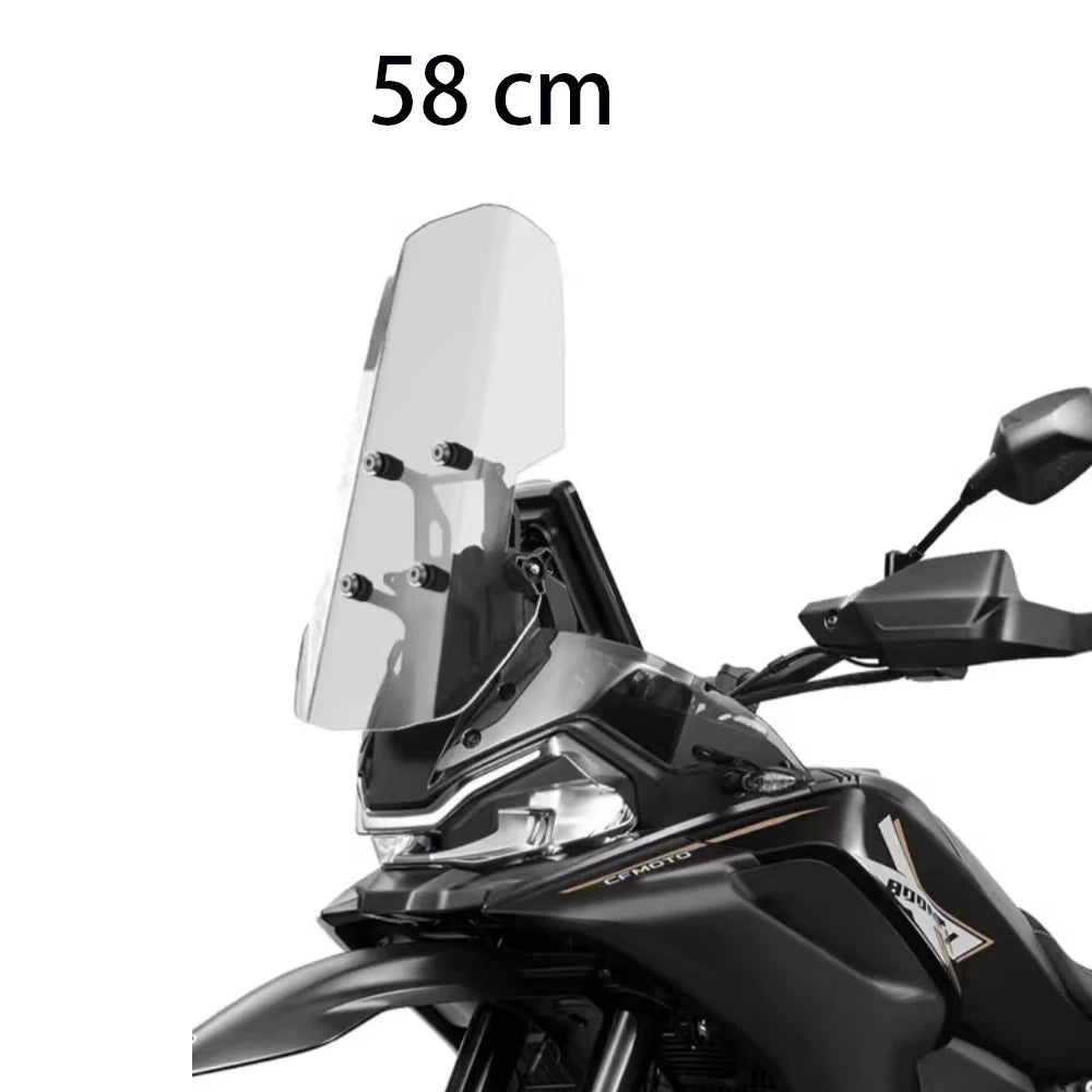 For CFMOTO 800 MT-X 800MTX 800MTX  NEW Anti Windshield 800MT-X 800MT X Motorcycle Heightened Windshield  Accessorie 2024-2025