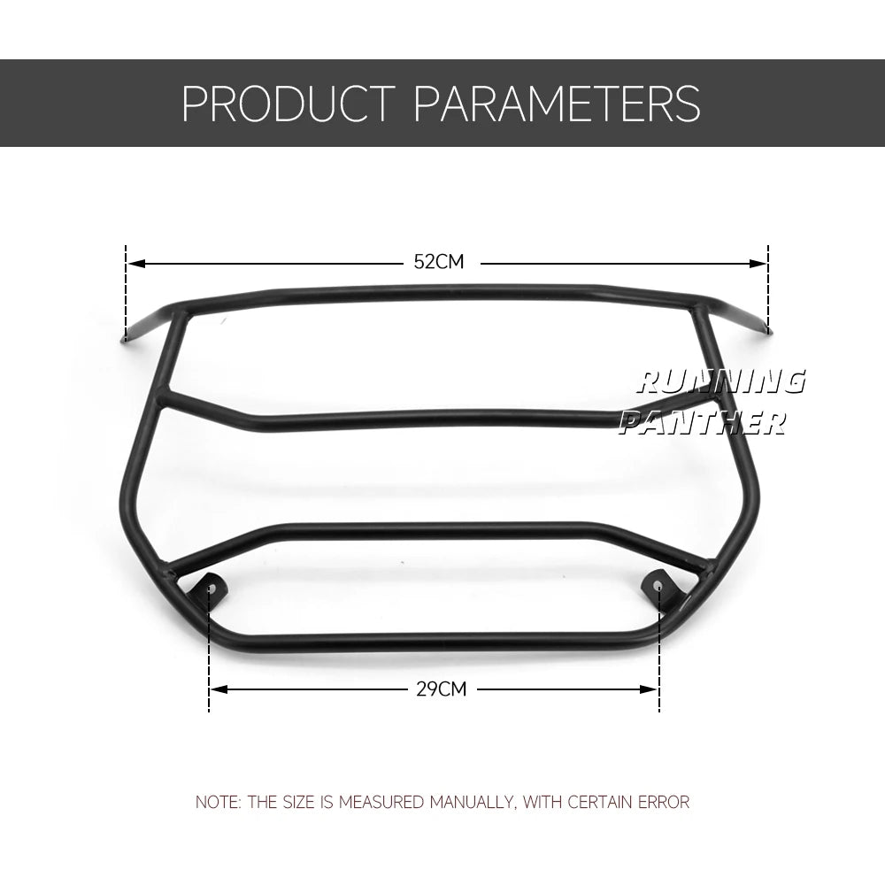 For Honda NT1100 NT 1100 2022 New Motorcycle Rear Top Case Carrier Trunk Luggage Rack Rail Tour Pack Shelf