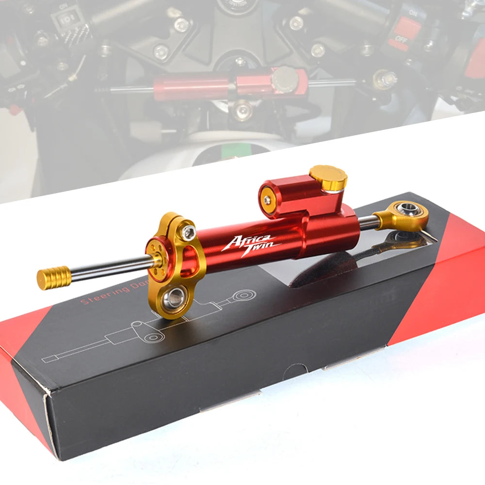 FOR HONDA Africa Twin AfricaTwin CRF1000L CRF1100L 2018 2019+ Adjustable Motorcycles Steering Stabilize Damper Bracket Mount Kit