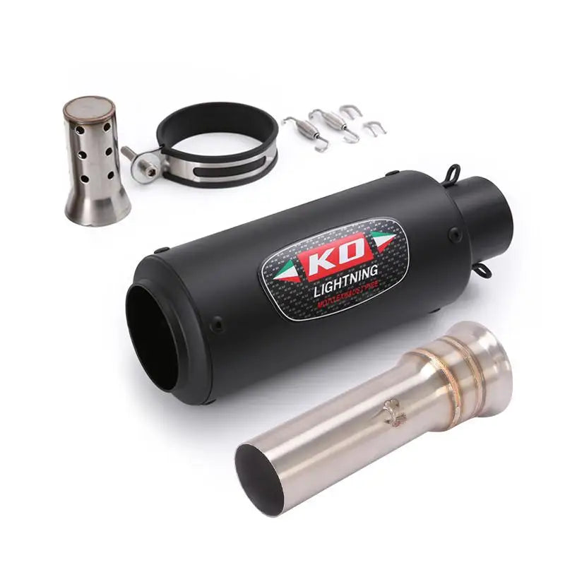 51MM Exhaust Pipe Motorcycle Muffler Mid Pipe Stainles Steel Escape Modified For 1290 Super Adventure R/S/T 2016-2020