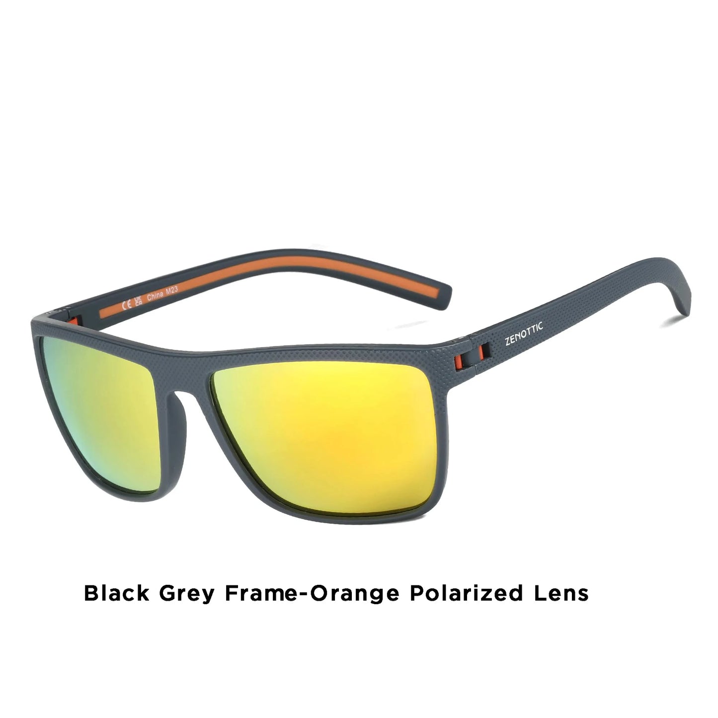 ZENOTTIC Retro Square Polarized Sunglasses Fashion Shade Women Men Ultra light TR90 Frame UV400 Protection Classics Sun Glasses