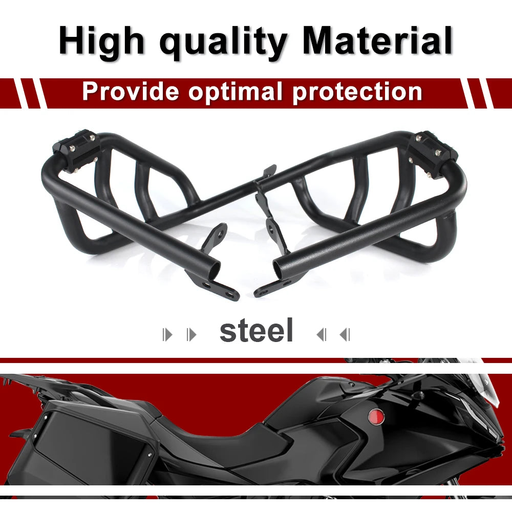 Motorcycle Fit For Honda NT1100 2022 2023 2024 2025 NT 1100 Engine Guard Highway Crash Bar Frame Protector Bumper Guard Block