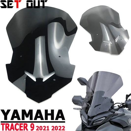 Motorcycle accessories travel windshield visor wind deflector WindScreen for YAMAHA MT-09 TRACER GT 9 21-22 TRACER 9 2021 2022