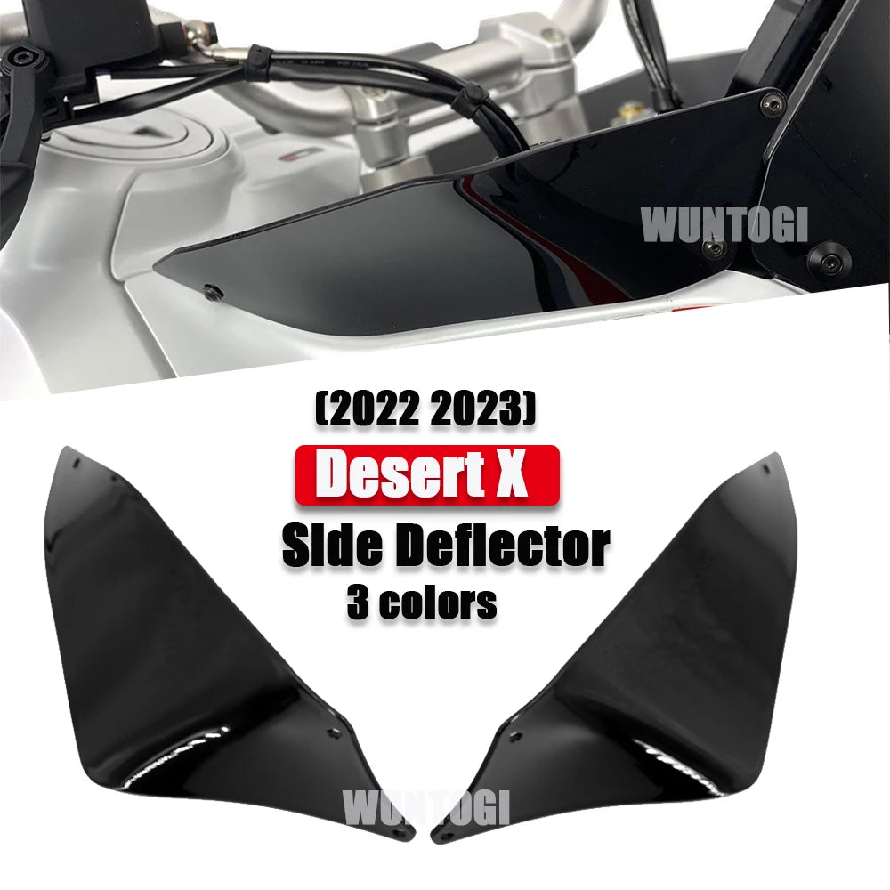 DesertX Accessories For Ducati Desert X 2022-2023 Mobile Phone Bracket Headlight Lampshade Side Deflector Seat Cover Is Suitable