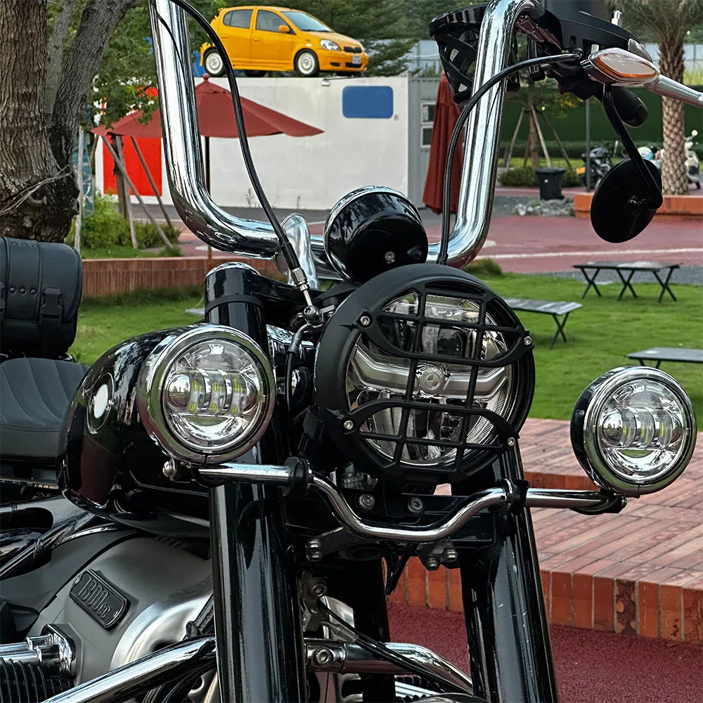 Motorcycle For R18 Classic Headlight Protector Head Lights Protection Grille Guard Cover R 18 100 Years R12 R1200 nineT R nineT