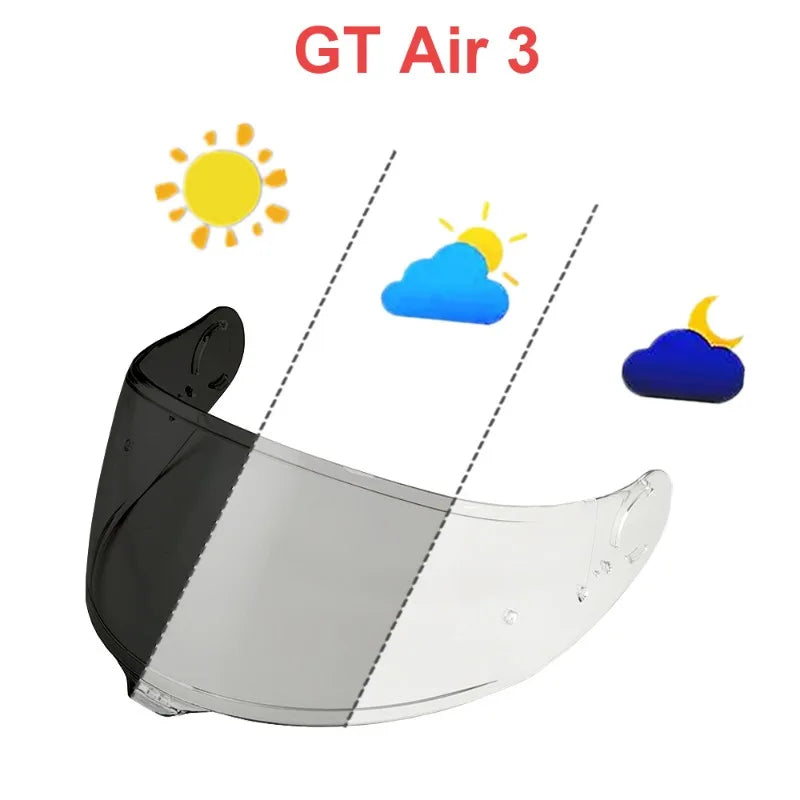 Gt-Air 3 Helmet Visor for Shoei GT Air 3 CNS-1C Helmet Face Shield