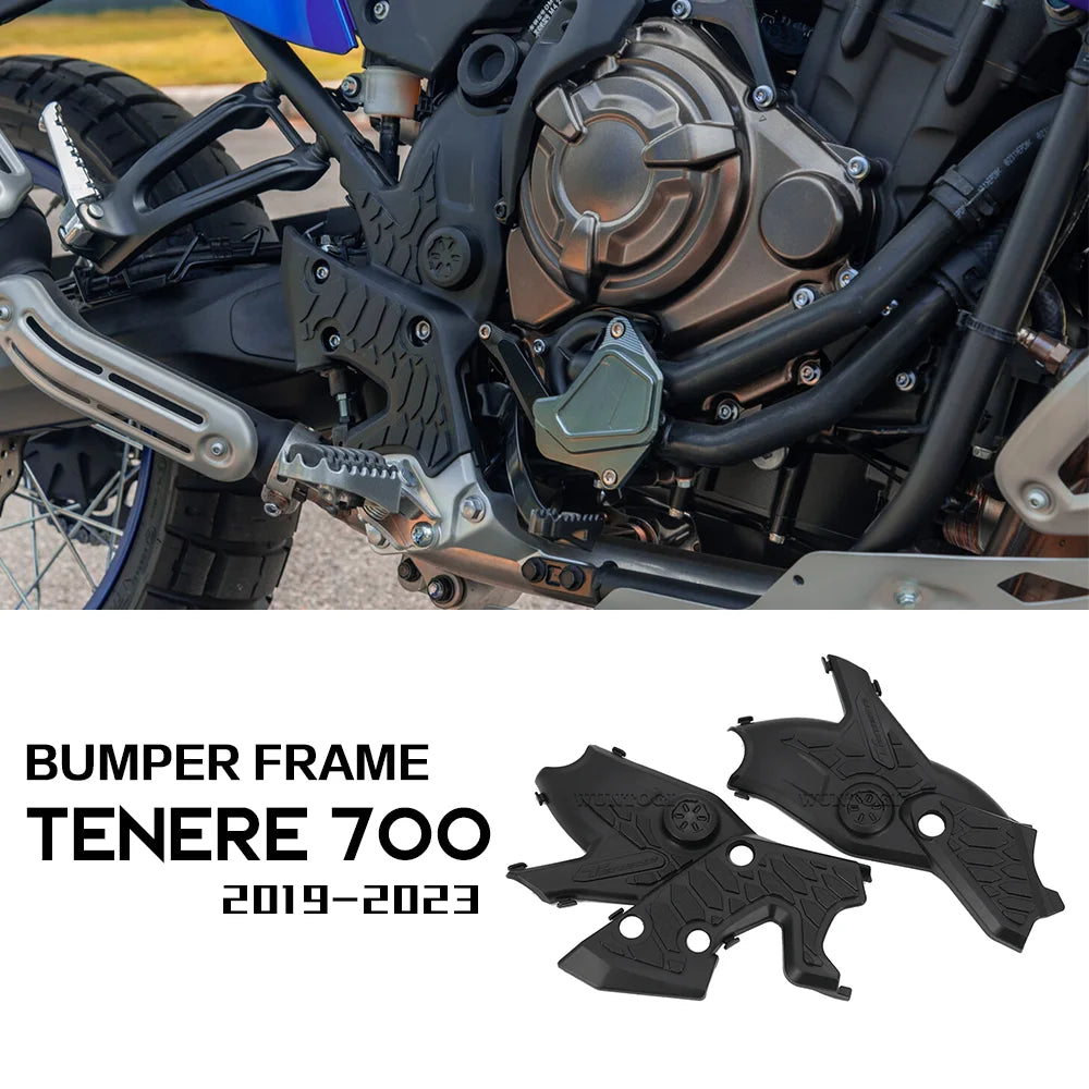 for YAMAHA Tenere700 Accessories Bumper Frame Guard Cover TENERE 700 Frame Protection Guard T700 T7 Xtz 700 Tenere700 Parts