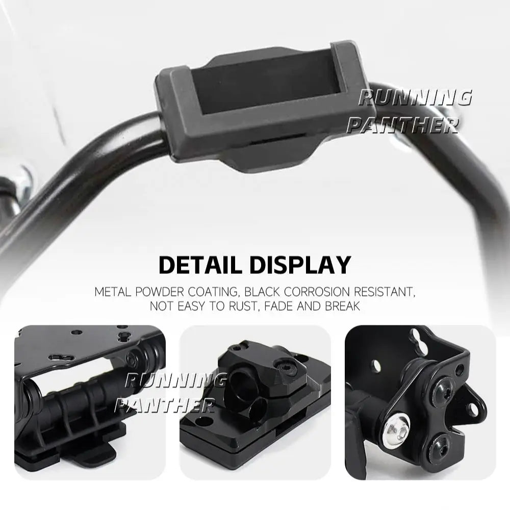 Fit For Benelli TRK 502 X TRK 502X ABS 2017 - 2022 New Phone Holder Frame Bracket GPS Mount Navigation Bracket 13/16mm