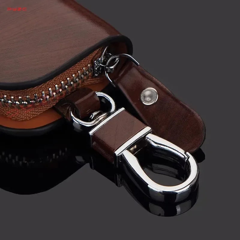 Vintage Genuine Leather Wallet Key Holder Housekeeper Keys Organizer Voor Ducati Panigale V2 V4 1199 Diavel 1200 Multistrada 950