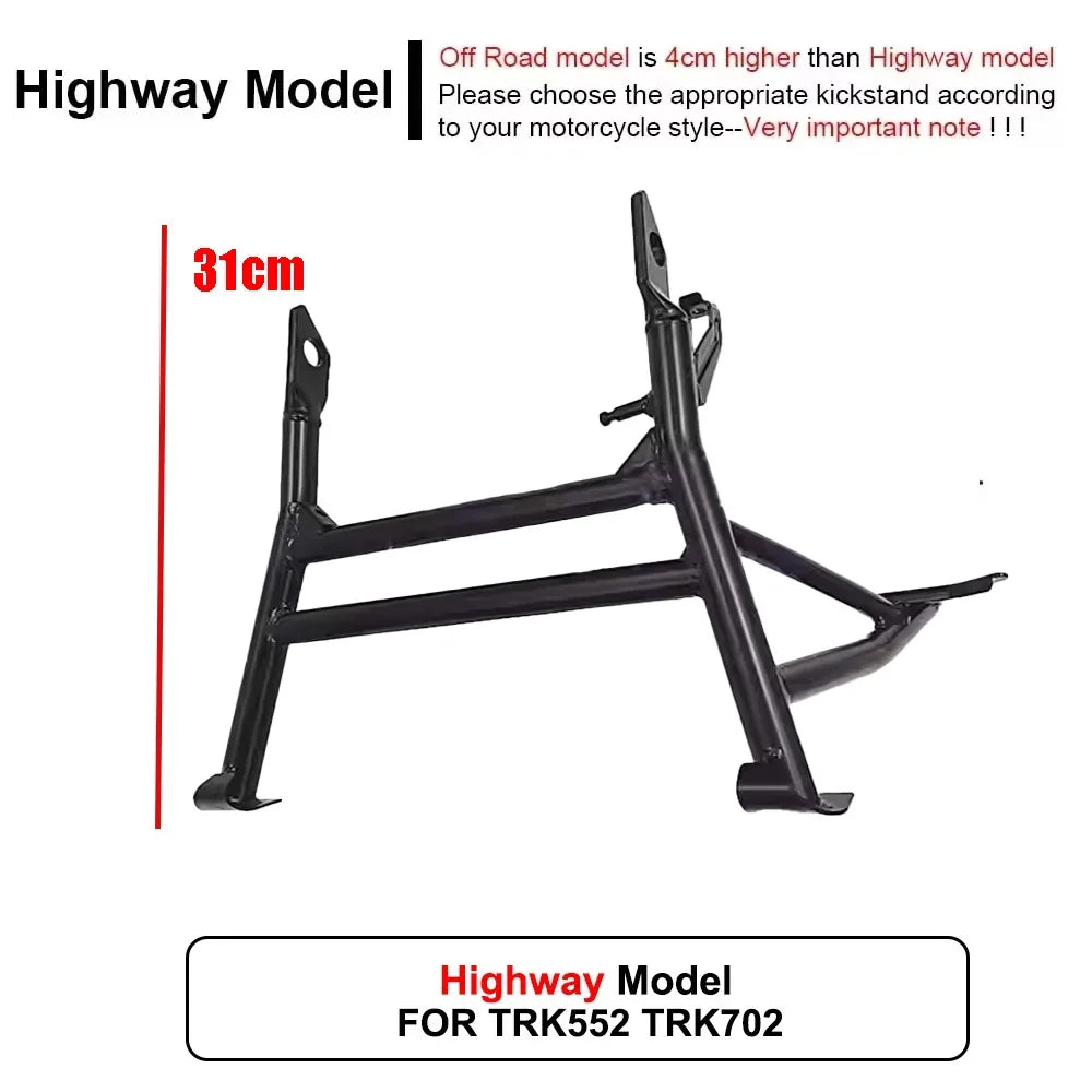 Motorcycle Modification Center Parking Stand Kickstand Middle Kick Support Bracket For Benelli TRK502X TRK702X TRK552X