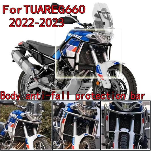 New motorcycle crash bars for Aprilia TUAREG 660 tuareg660 2022 2023 2023 motorcycle parts Bumpers