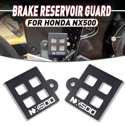 FOR HONDA NX500 2023 2024 Motorcycle Rear Brake Reservoir Guard Cover Pump Fluid Tank Oil Cup Case Protector Accessorie NX 500