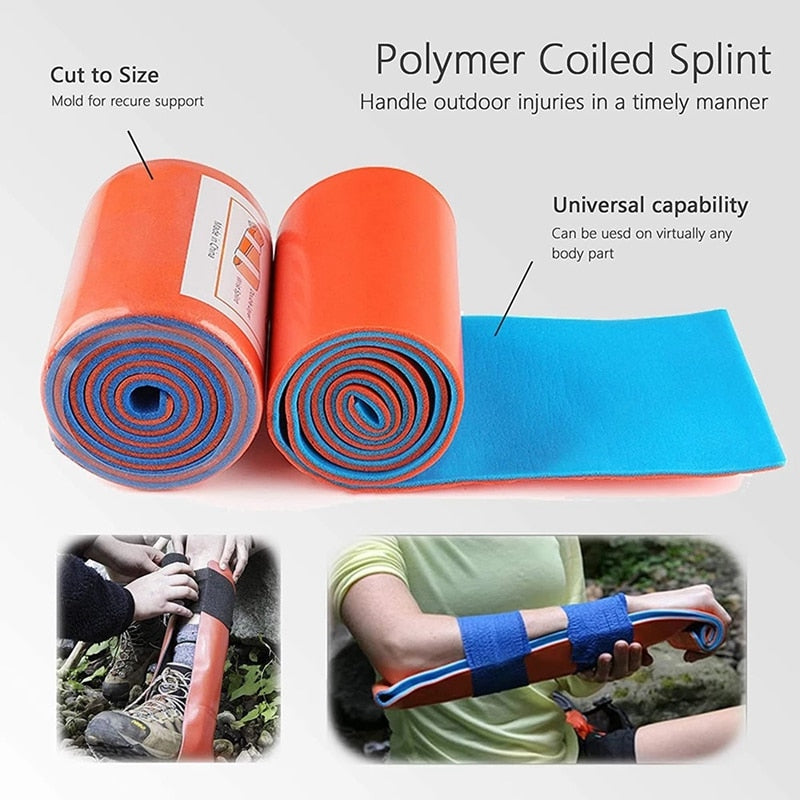 Kit First Aid Kit Bag Bandage Splint Outdoor Survival Tool Gear Medical Trauma Emergency Pouch