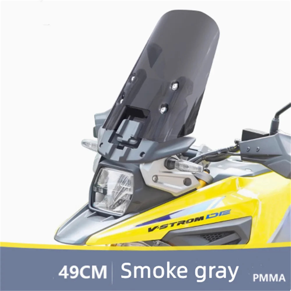 For SUZUKI V-Strom 1050 DE Front Windshield DL1050DE Windshield Enhancement Rain Shield Modification Accessories suzuki