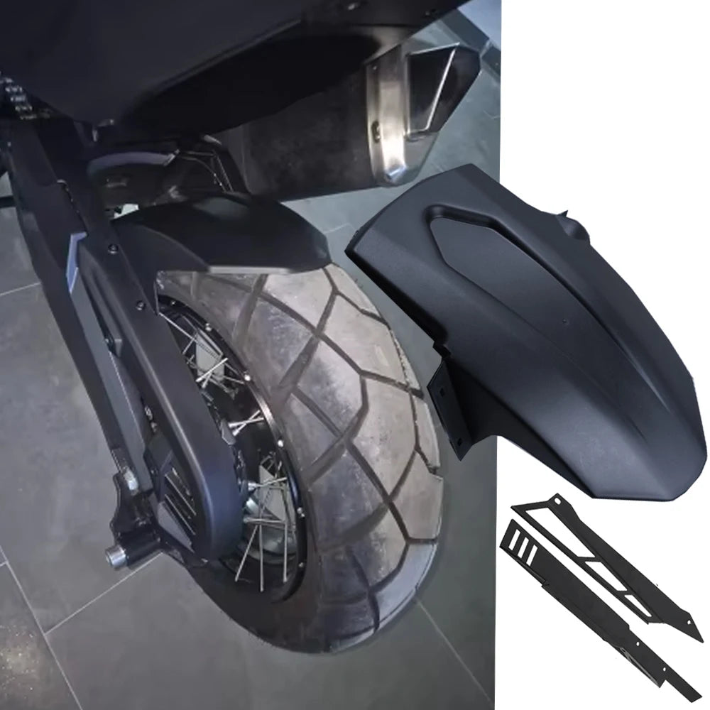 for HONDA XADV750 2017 2018 2019 2020 2021 2022 2023 2024 XADV 750 Rear Fender Mudguard Chain Guard Hugger Wheel Cover Fairing