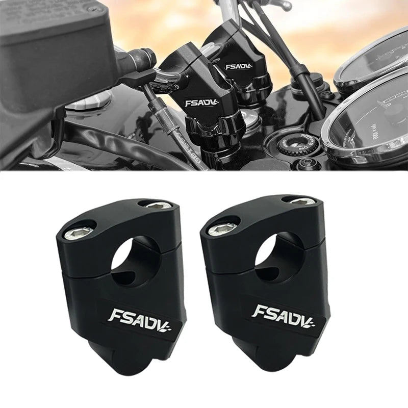 For Suzuki V-STROM 800DE Vstrom 800 DE V STROM 800DE 2023 2024 Motorcycle Handlebar Riser Bar Mount Handle Clamp Accessories