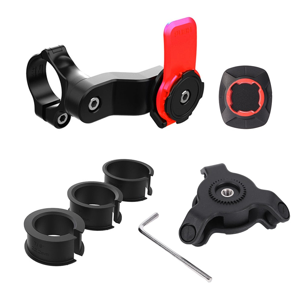 Bike Phone Holder Motorcycle Bicycle Cellphone Stand MTB Bike Handlebar Smartphone Holder Adjustable Support Bicycle Accessies