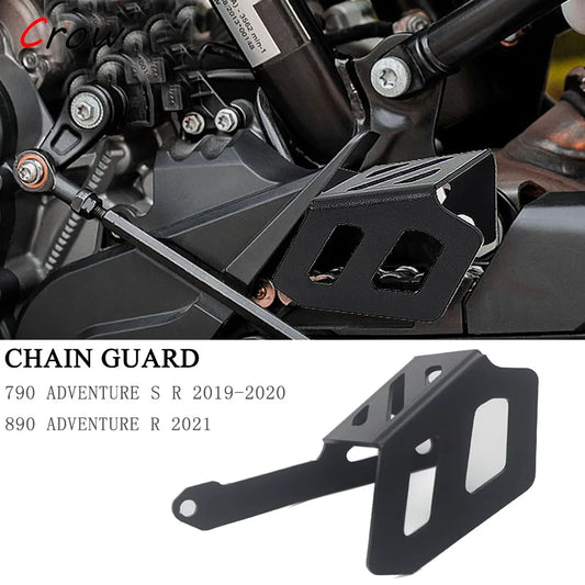 Motorbike Front Sprocket Cover Case Saver Protector Chain Guard 790 890 ADV For 790 ADVENTURE R S 2019-2020 890 ADVENTURE R 2021